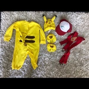 Pokémon costume 2T-4T with Ash & Misty